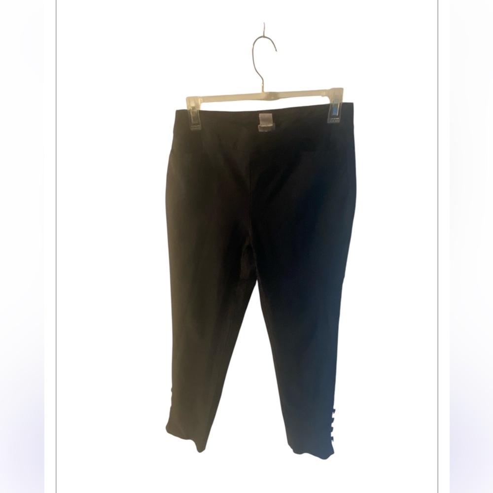 Stylish Chico’s Black Cropped Pants